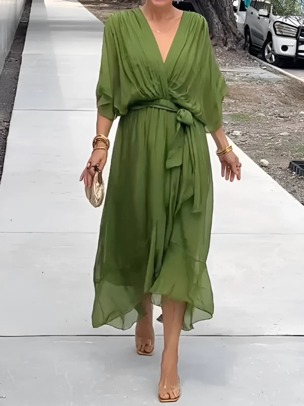 Heidi – Elegant Wrap Dress