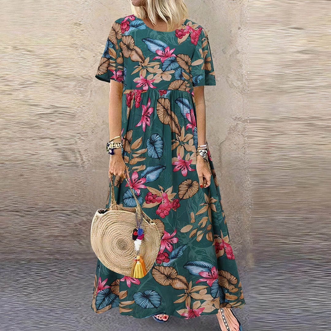 Darcie | Vibrant Floral Dress