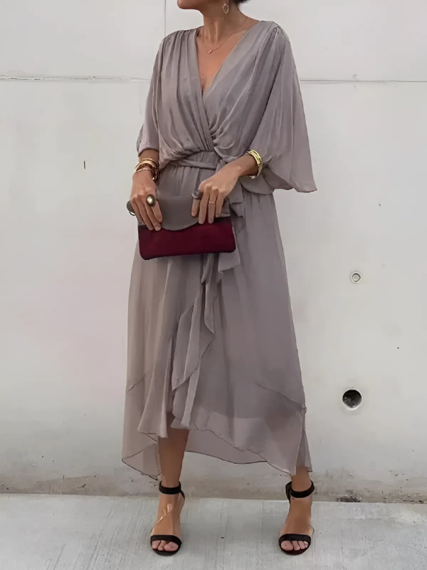 Heidi – Elegant Wrap Dress