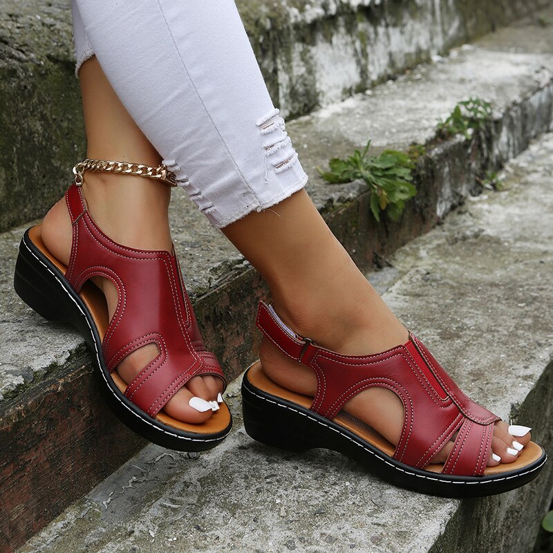 Alannah | Comfort Leather Support Sandals