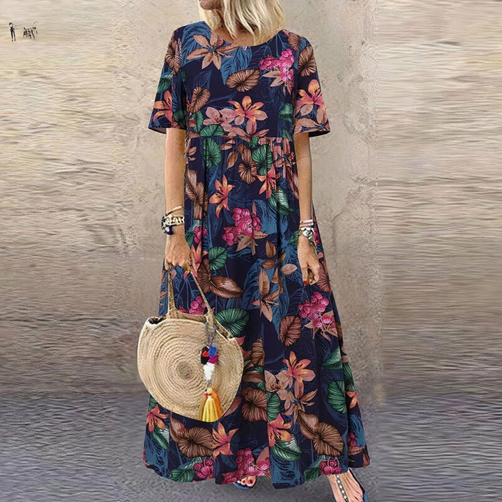 Darcie | Vibrant Floral Dress