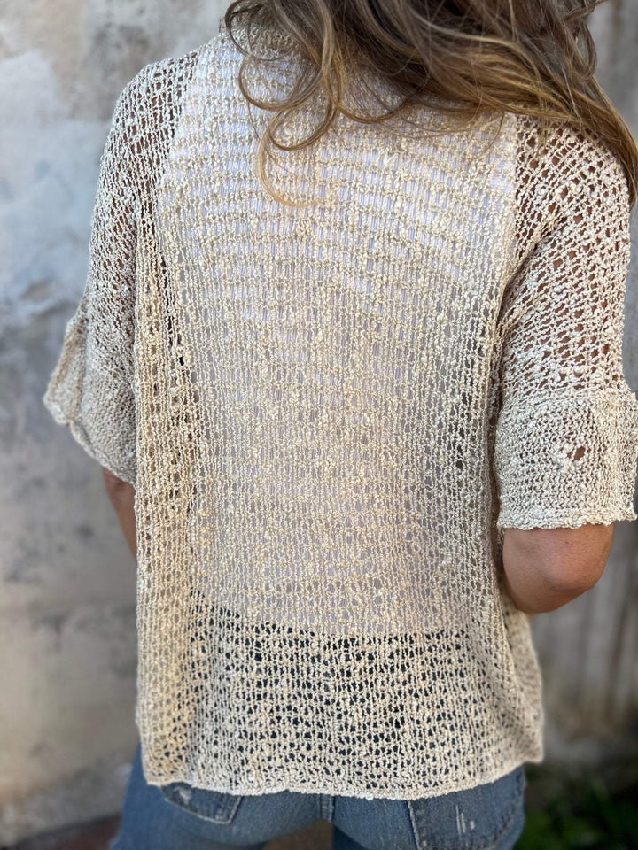 Tori | Elegant Knit Textured Top