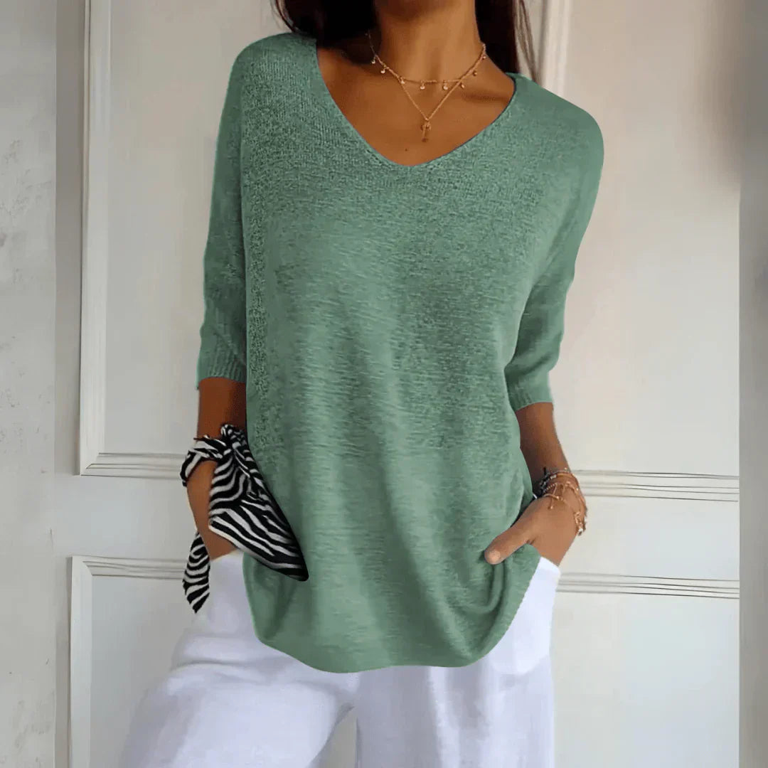 Clover - Timeless Knit Top